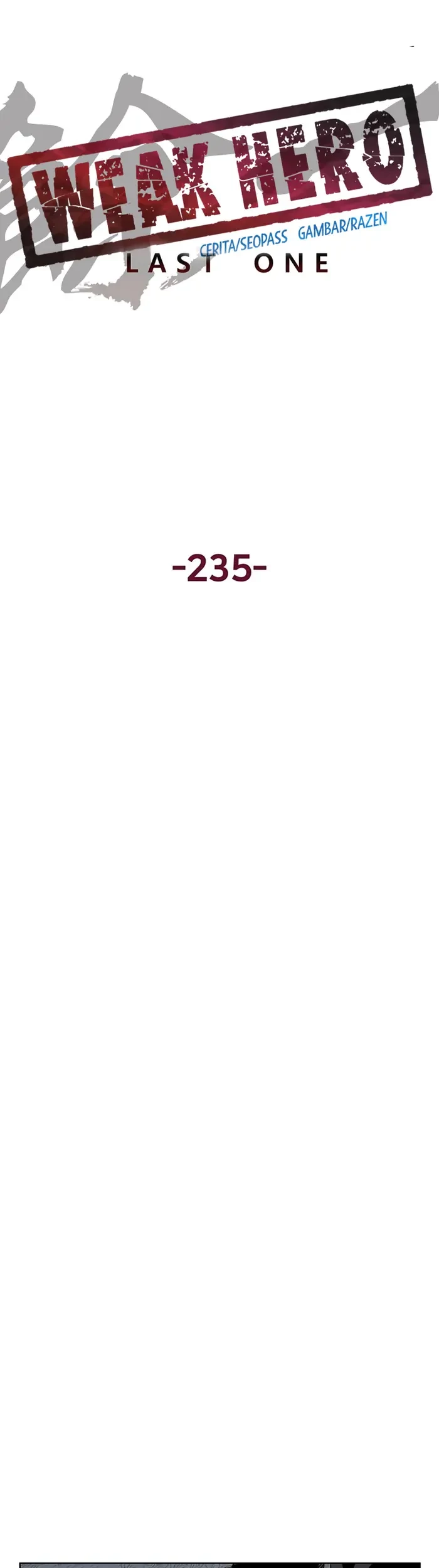 Weak Hero Chapter 235 - halaman 20