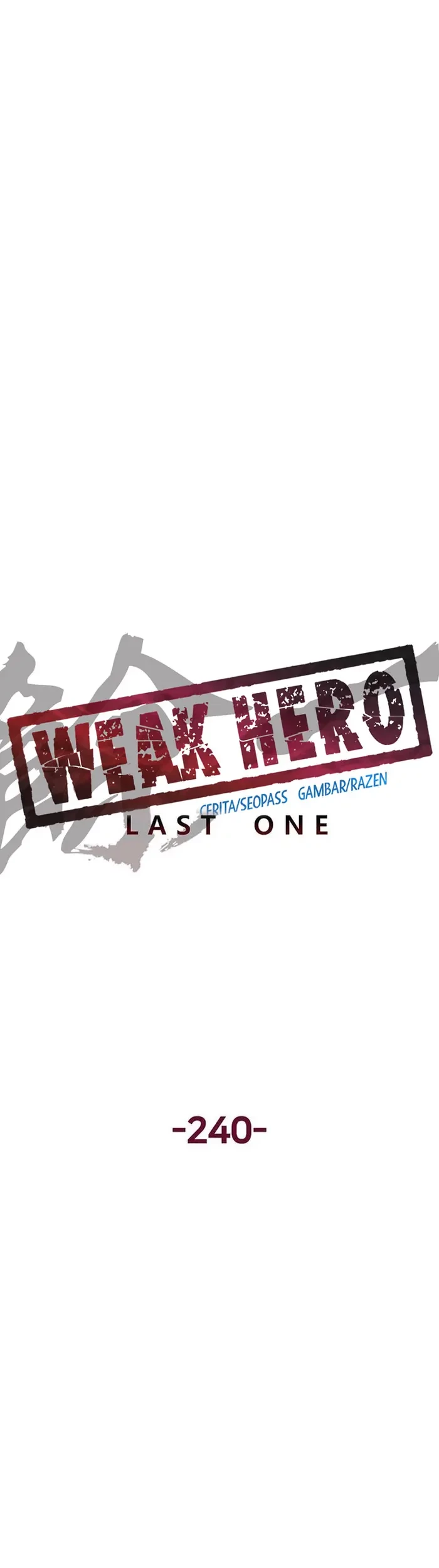 Weak Hero Chapter 240 - halaman 24