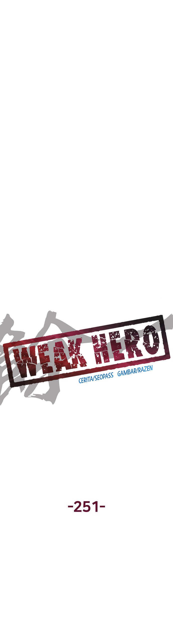 Weak Hero Chapter 251 - halaman 4