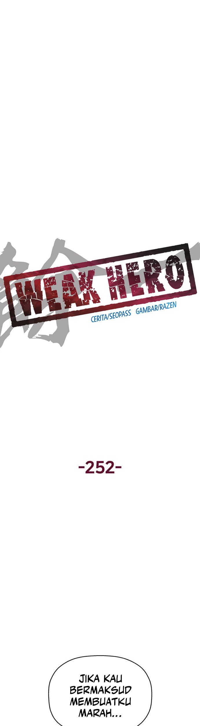 Weak Hero Chapter 252 - halaman 4