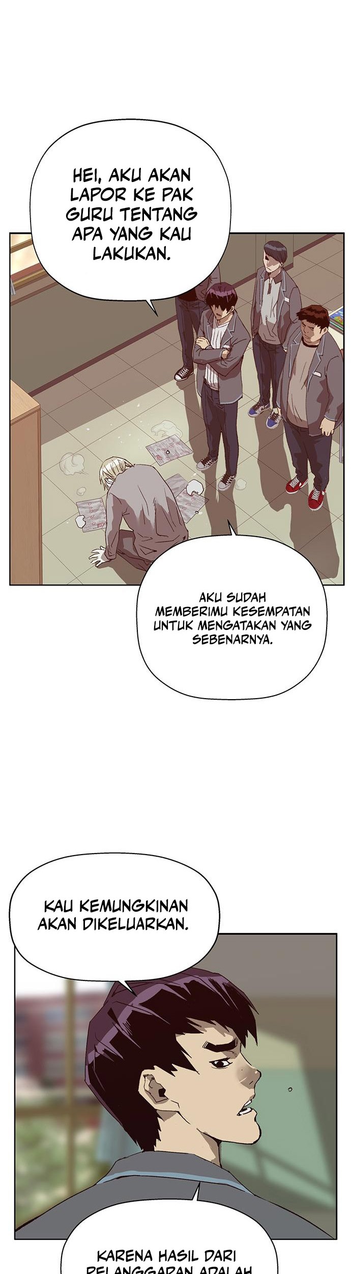 Weak Hero Chapter 258 - halaman 52