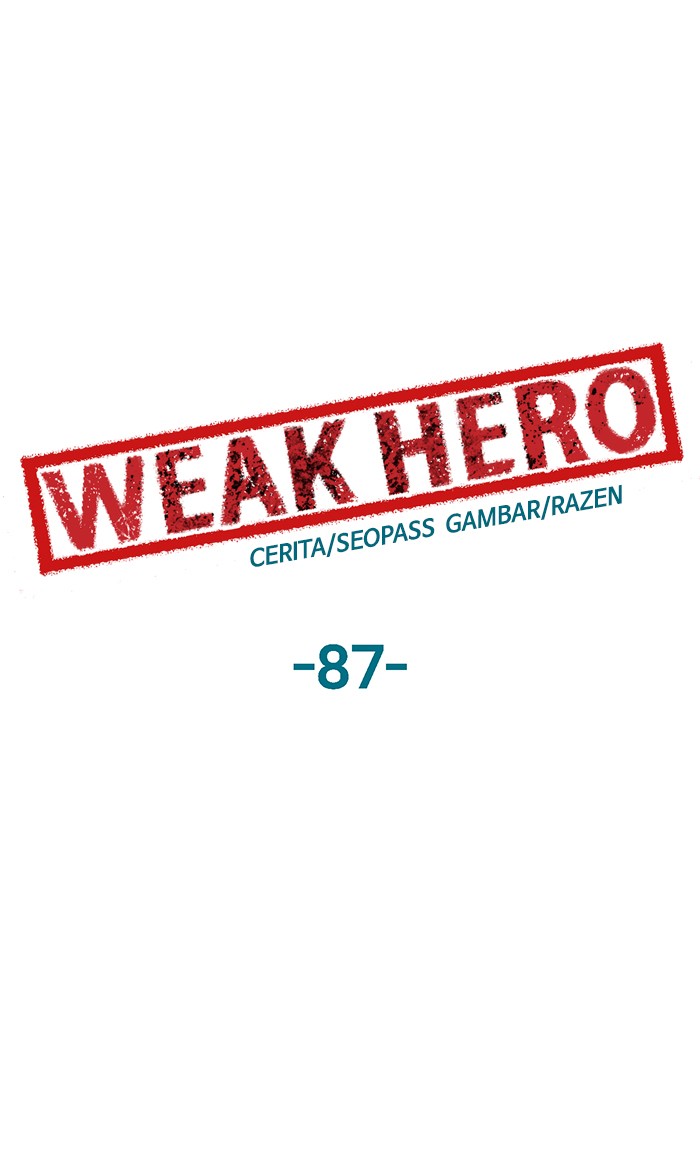 Weak Hero Chapter 87 - halaman 74