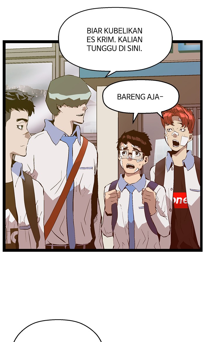 Weak Hero Chapter 91 - halaman 78