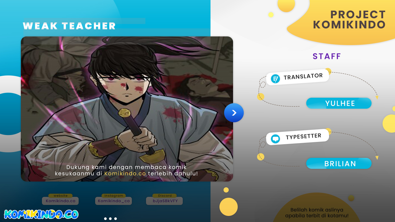 Weak Teacher Chapter 9 - halaman 1