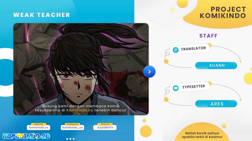 Weak Teacher Chapter 98 - halaman 1