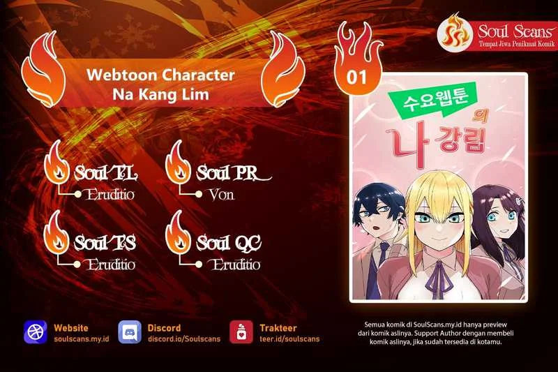 Webtoon Character Na Kang Lim Chapter 1 - halaman 1