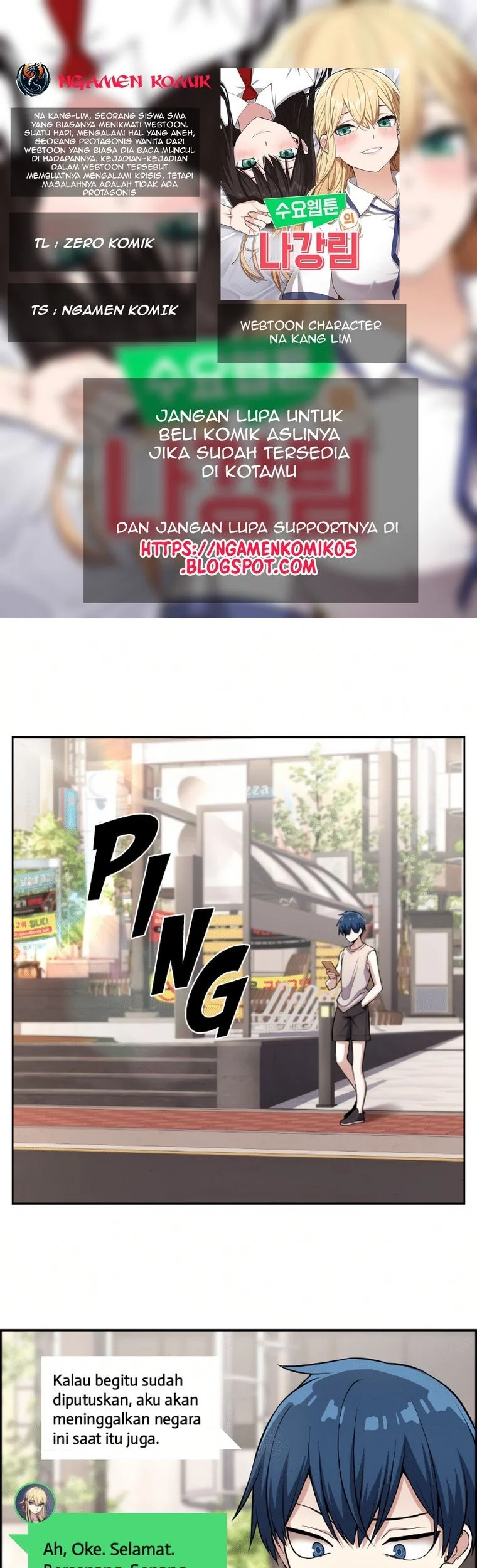 Webtoon Character Na Kang Lim Chapter 119 - halaman 1
