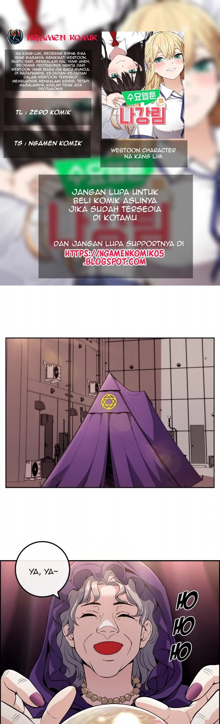 Webtoon Character Na Kang Lim Chapter 120 - halaman 1