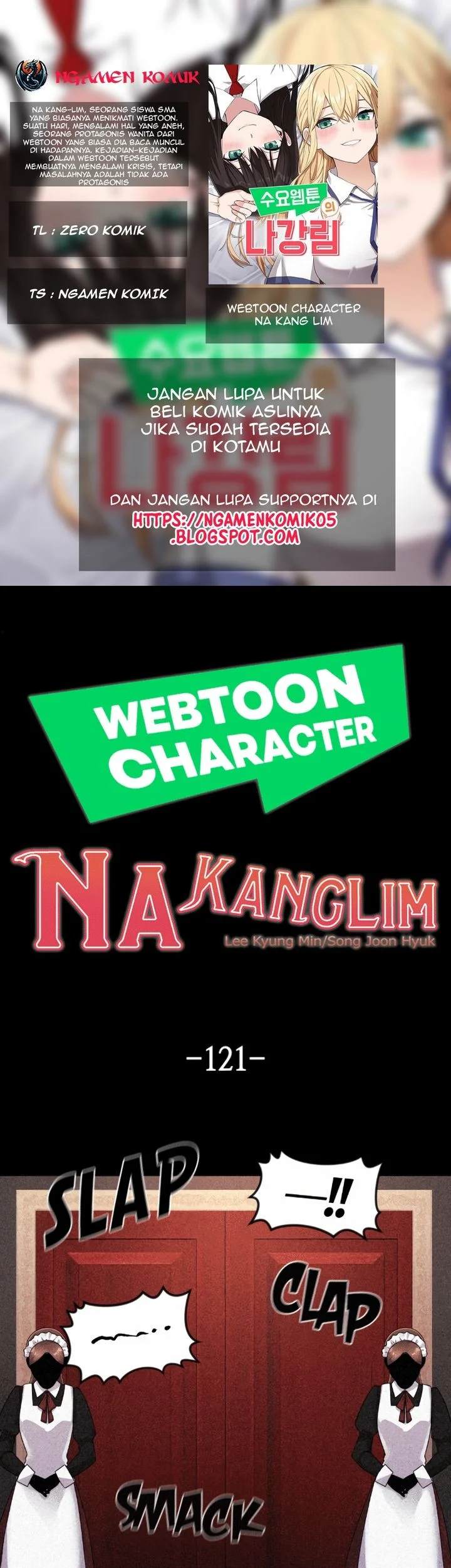 Webtoon Character Na Kang Lim Chapter 121 - halaman 1
