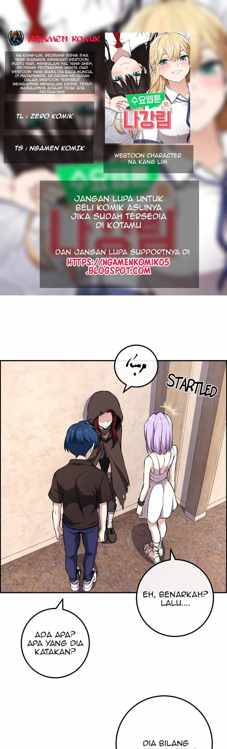 Webtoon Character Na Kang Lim Chapter 124 - halaman 1