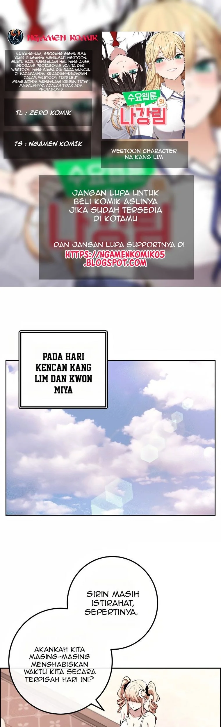 Webtoon Character Na Kang Lim Chapter 126 - halaman 1