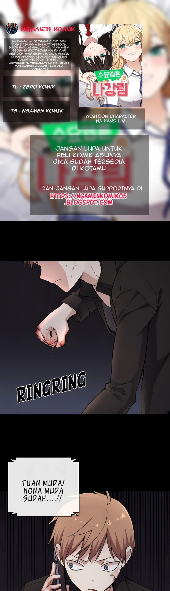 Webtoon Character Na Kang Lim Chapter 138 - halaman 1
