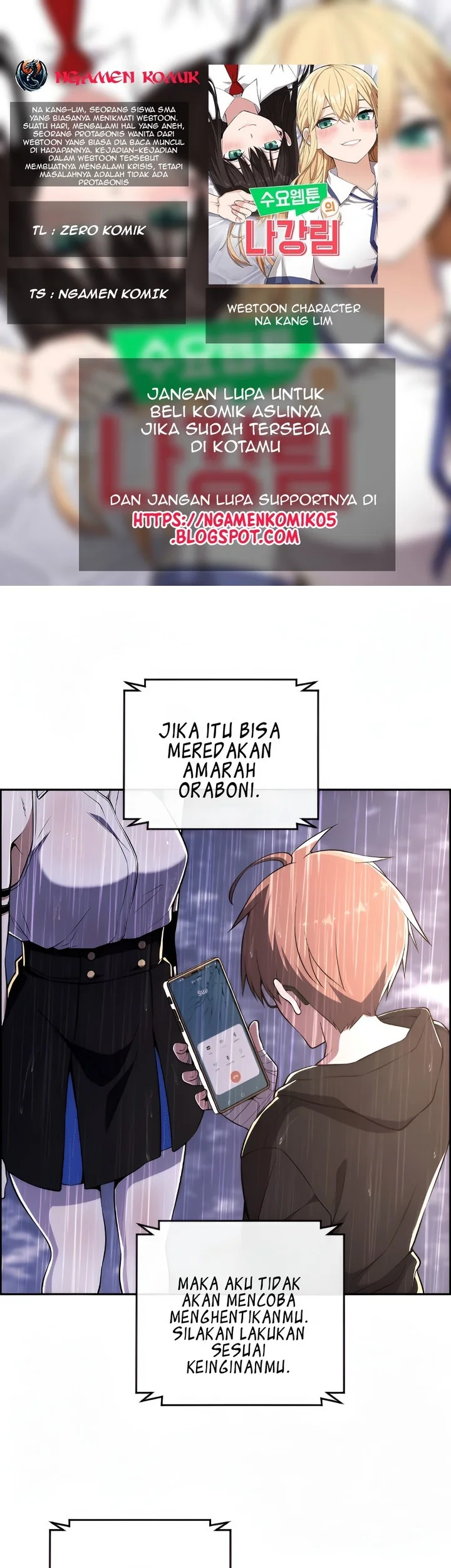 Webtoon Character Na Kang Lim Chapter 141 - halaman 1
