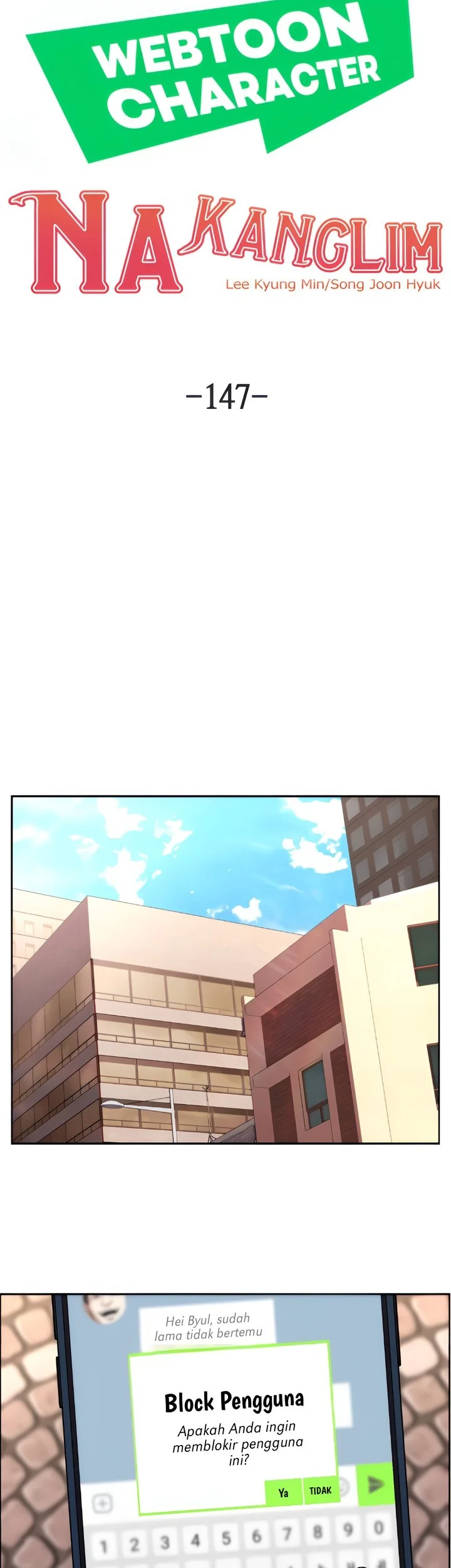 Webtoon Character Na Kang Lim Chapter 147 - halaman 22