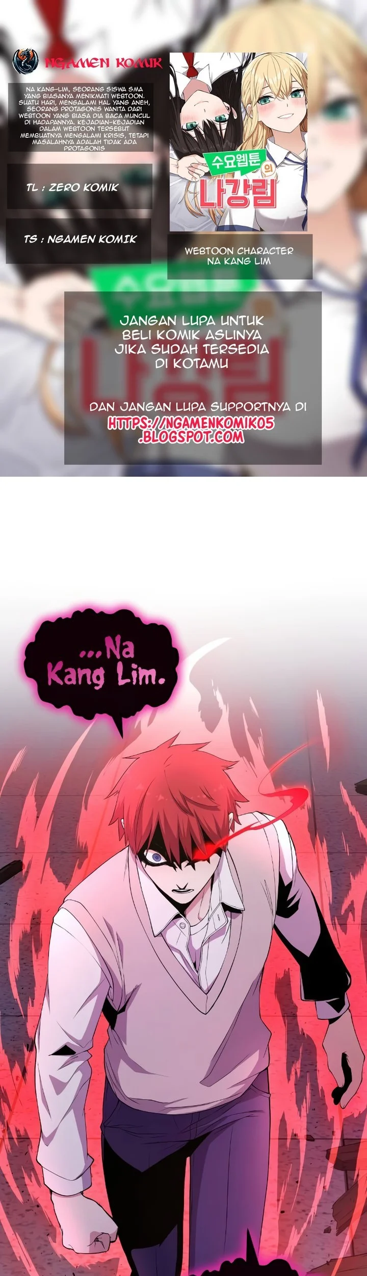 Webtoon Character Na Kang Lim Chapter 155 - halaman 1