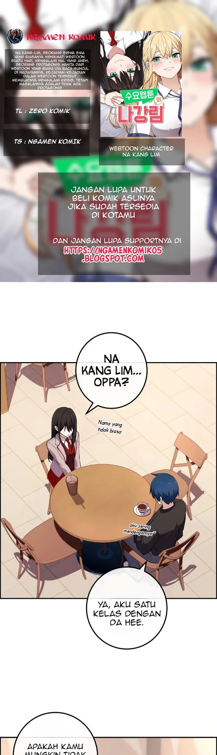 Webtoon Character Na Kang Lim Chapter 156 - halaman 1