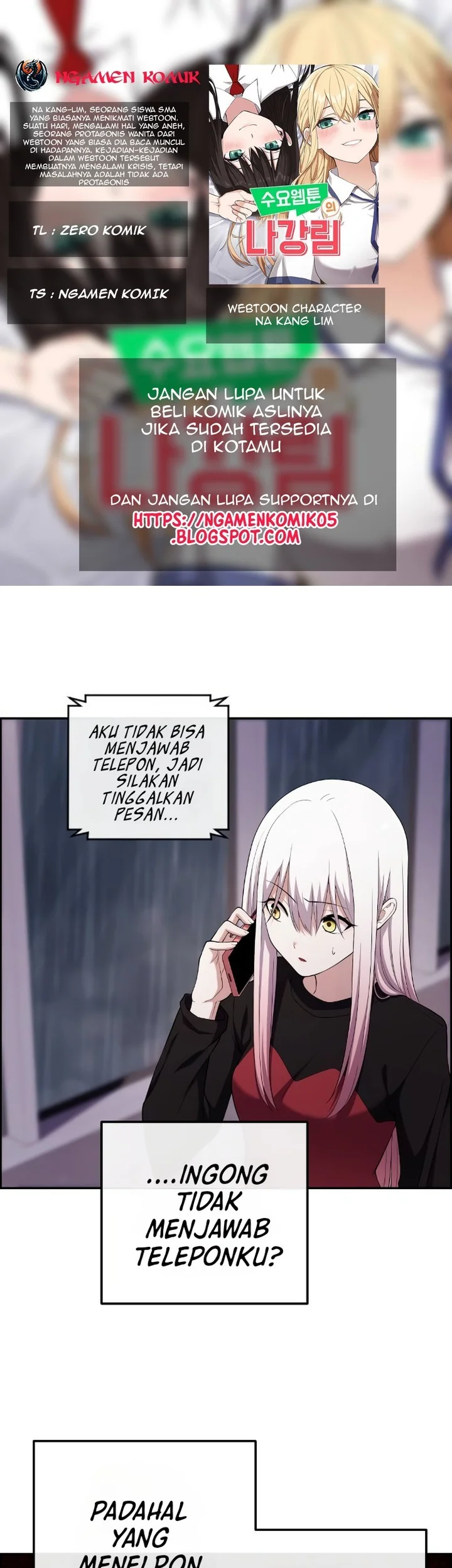 Webtoon Character Na Kang Lim Chapter 160 - halaman 1
