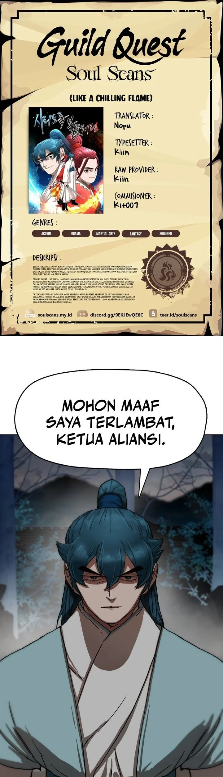 Webtoon Character Na Kang Lim Chapter 18 - halaman 1