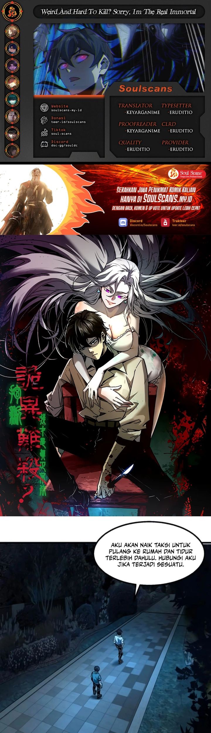 Weird and Hard to Kill? Sorry, I’m the Real Immortal Chapter 46 - halaman 1