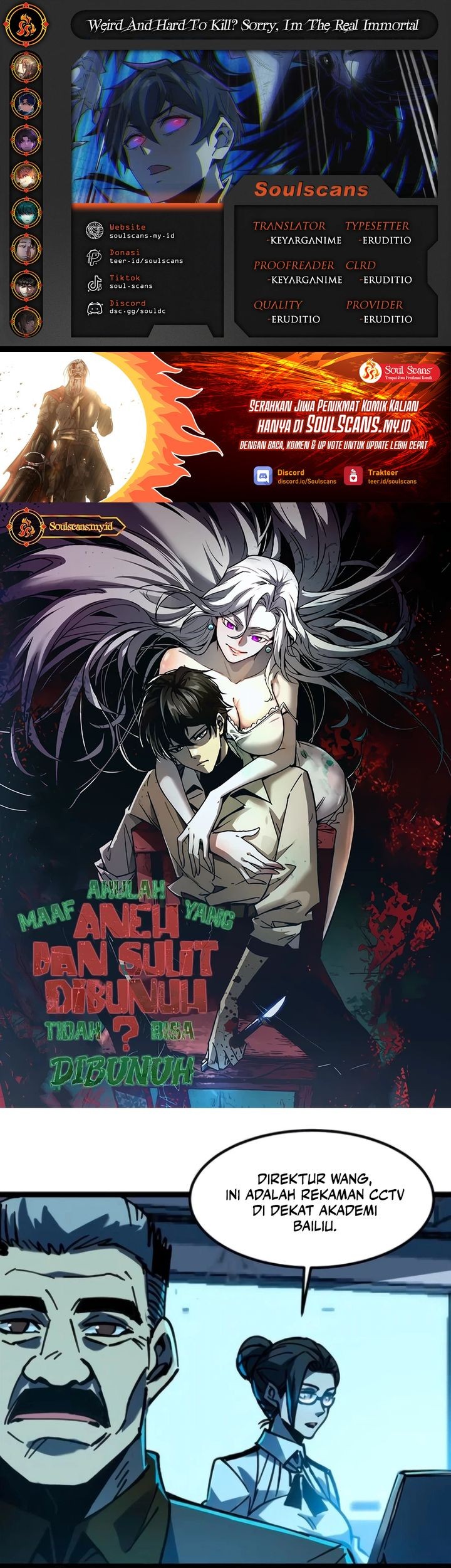 Weird and Hard to Kill? Sorry, I’m the Real Immortal Chapter 47 - halaman 1