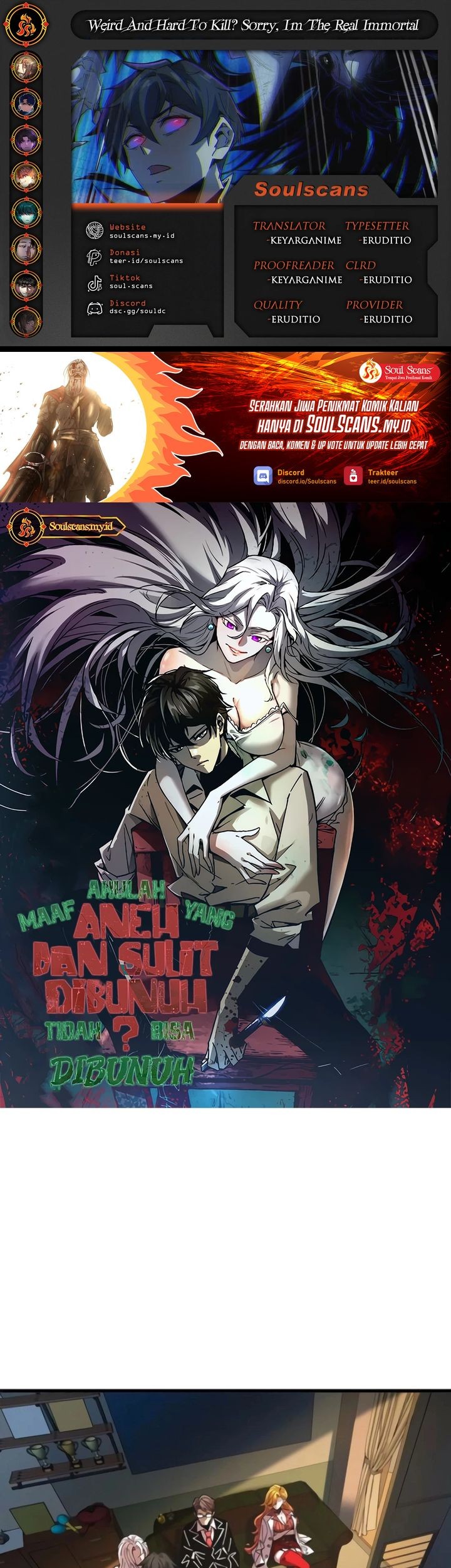 Weird and Hard to Kill? Sorry, I’m the Real Immortal Chapter 49 - halaman 1
