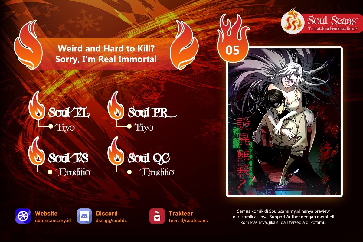 Weird and Hard to Kill? Sorry, I’m the Real Immortal Chapter 6 - halaman 1