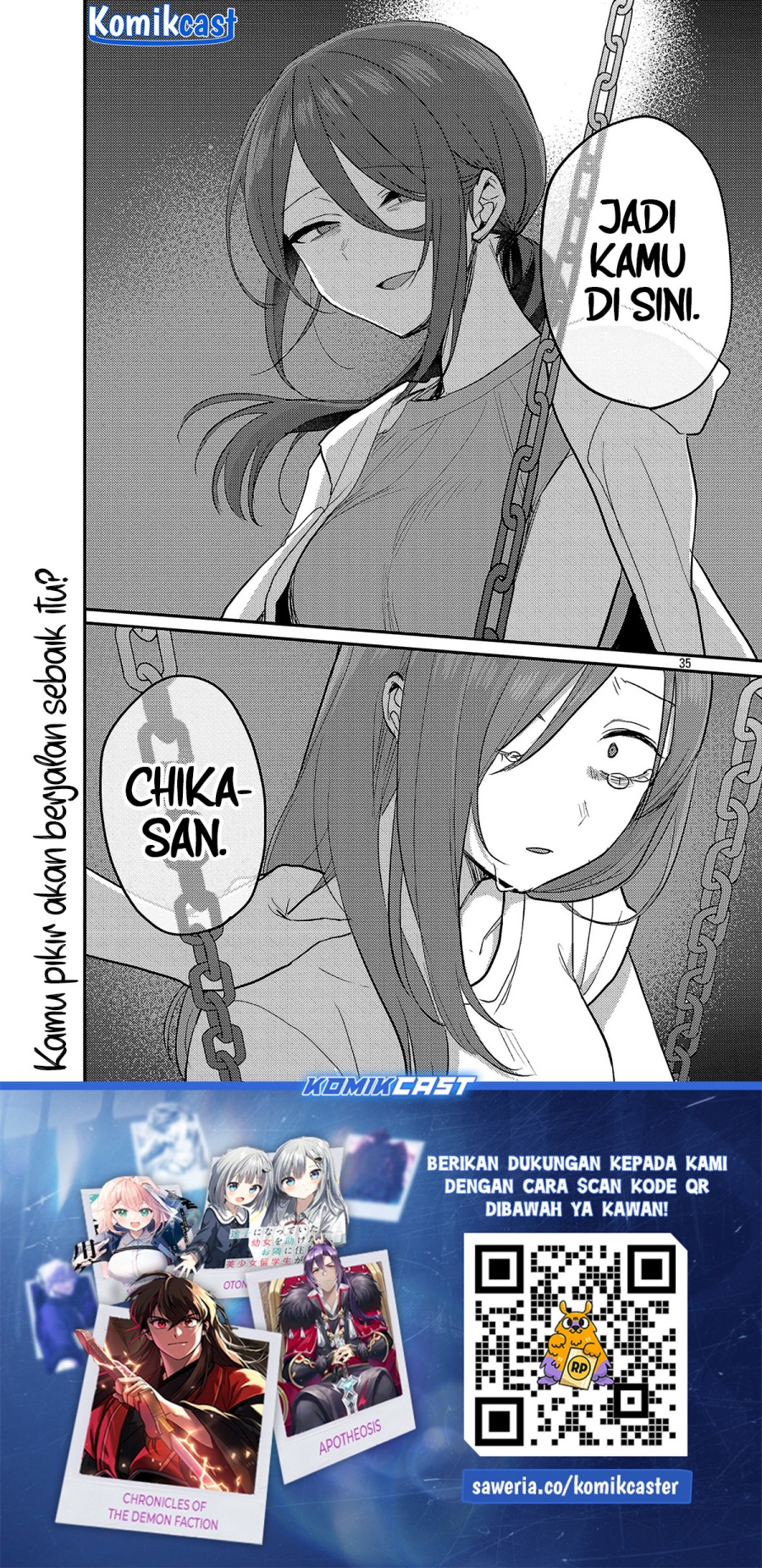 Welcome Home, Papa Chapter 24 - halaman 36