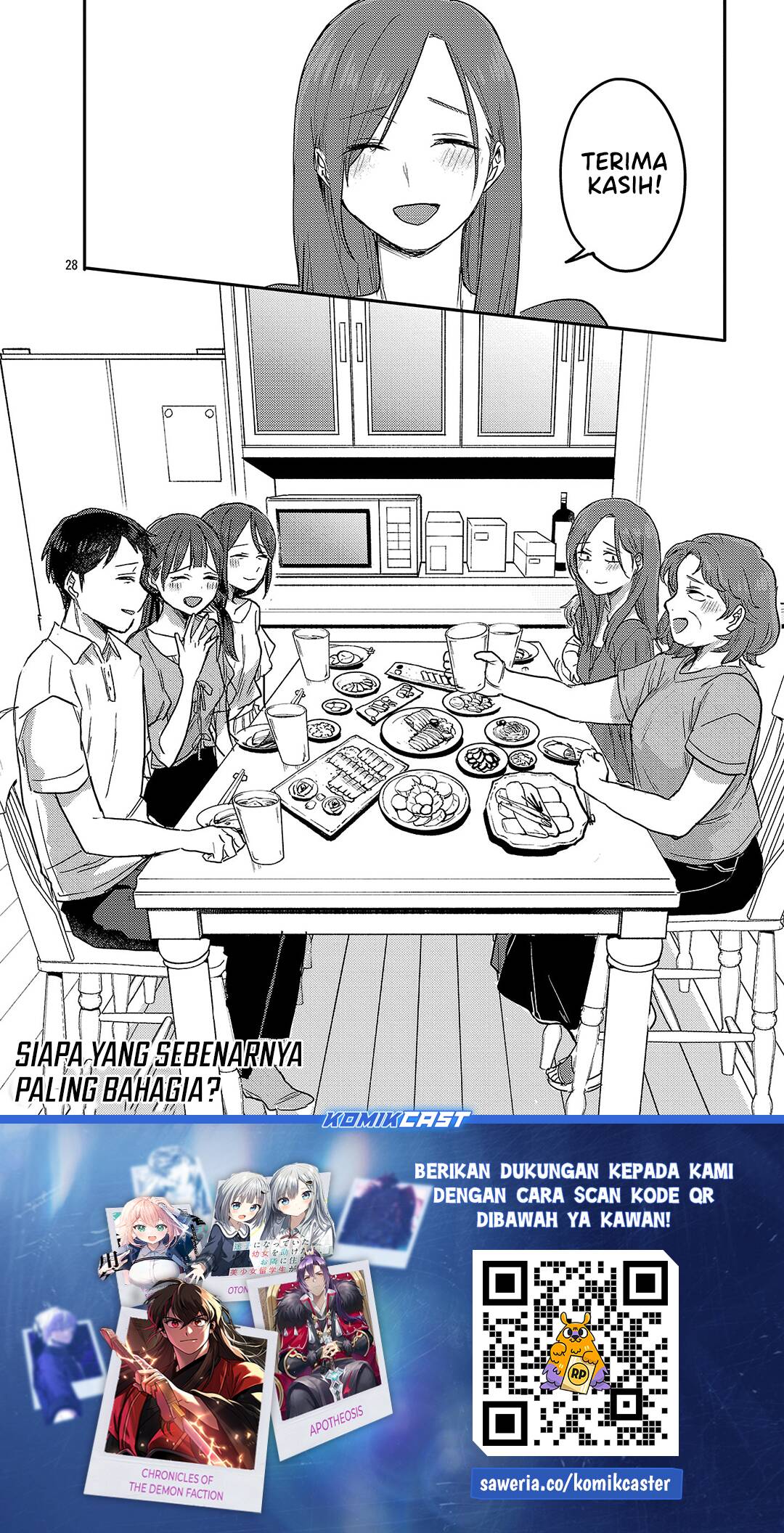 Welcome Home, Papa Chapter 27.2 - halaman 29