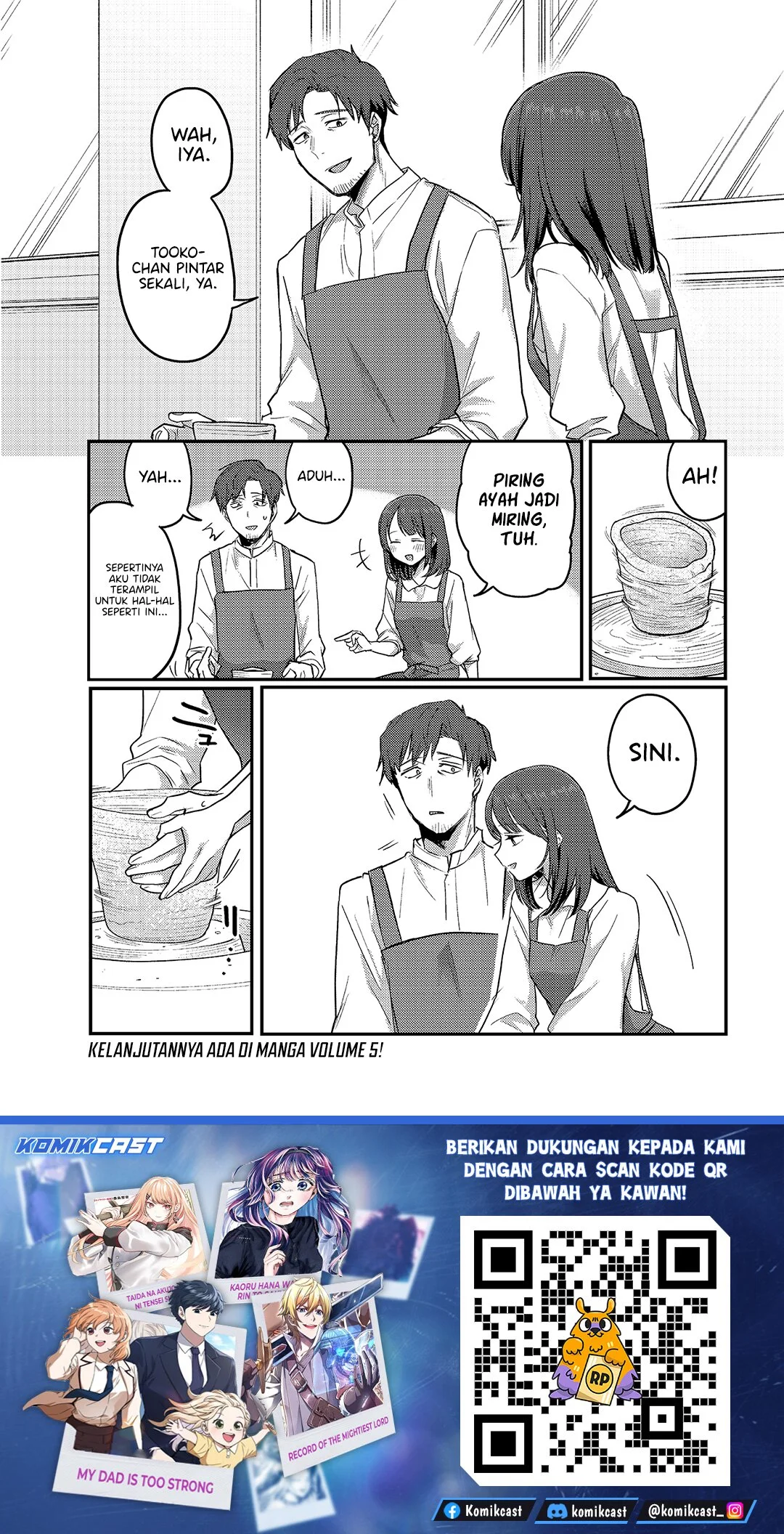 Welcome Home, Papa Chapter 33.5 - halaman 3