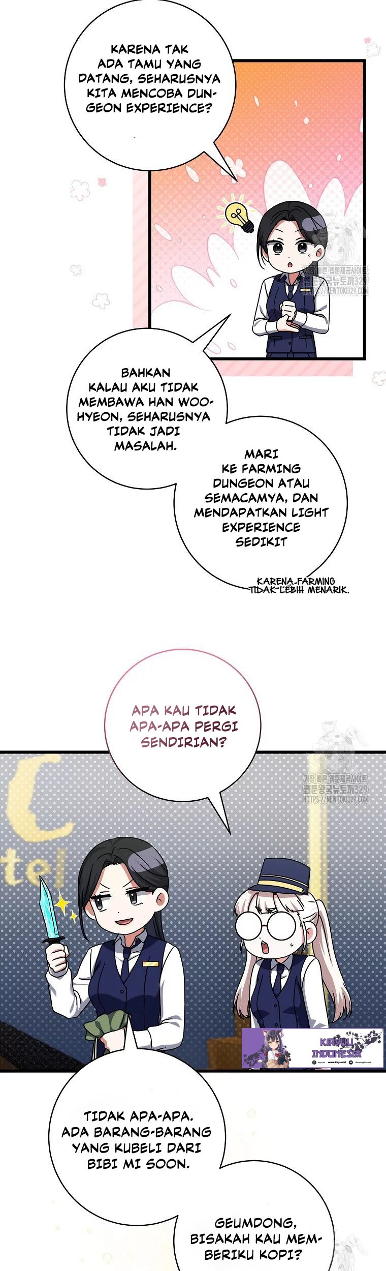 Welcome to Dungeon Hotel Chapter 18 - halaman 49