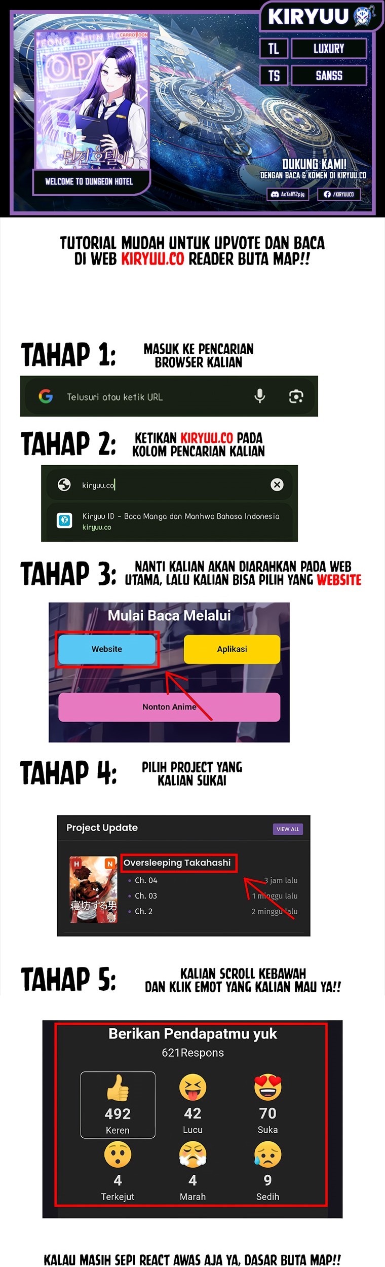 Welcome to Dungeon Hotel Chapter 34 - halaman 1