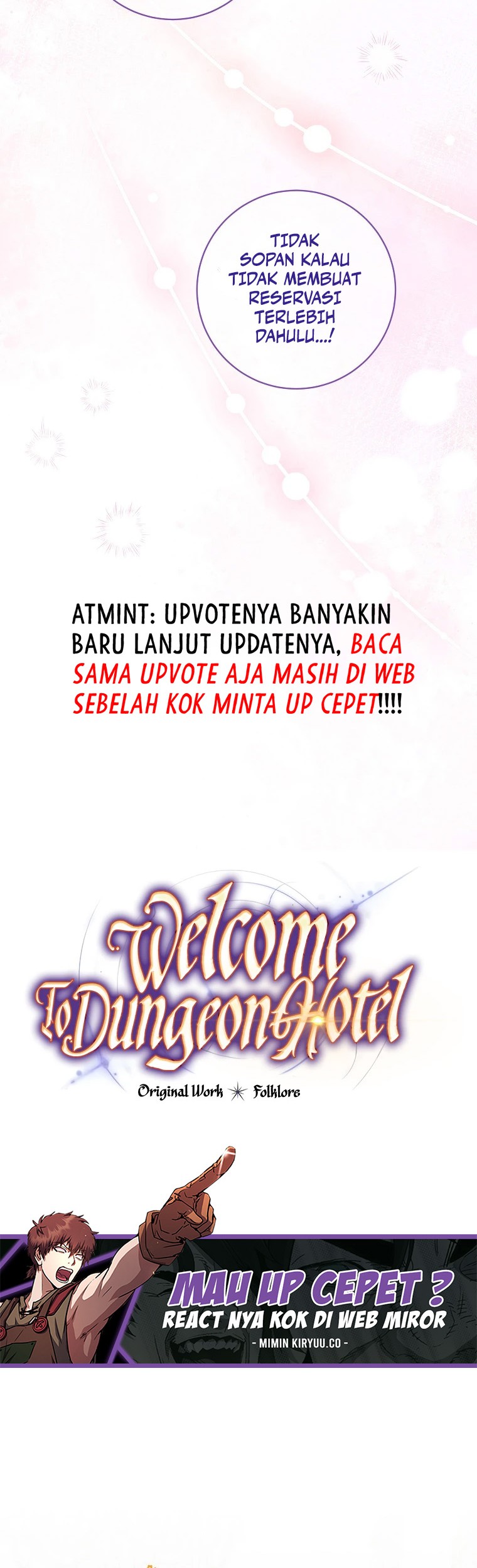 Welcome to Dungeon Hotel Chapter 34 - halaman 16
