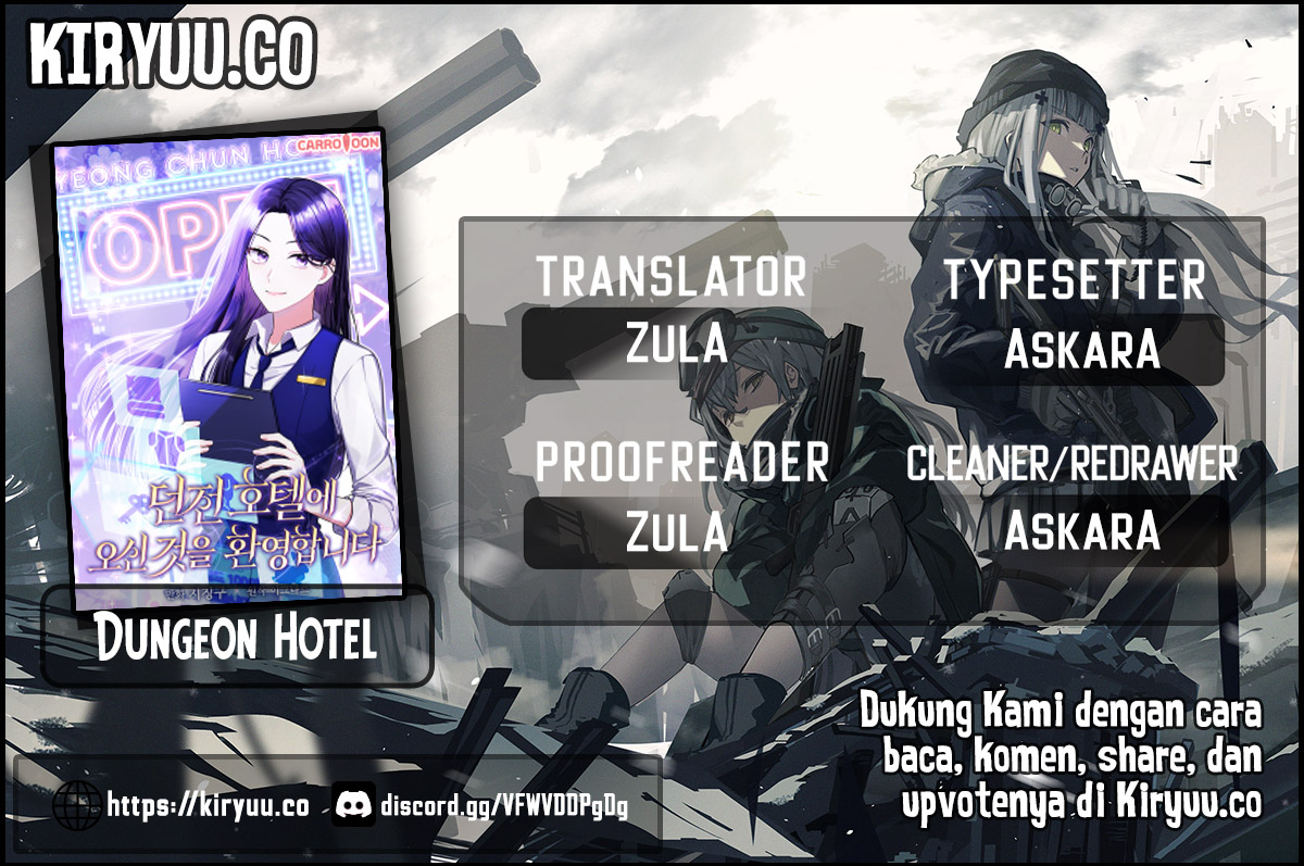 Welcome to Dungeon Hotel Chapter 39 - halaman 1