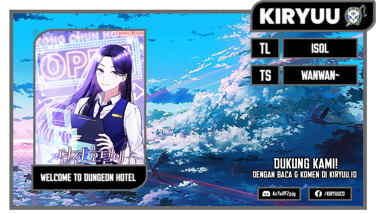 Welcome to Dungeon Hotel Chapter 6 - halaman 1