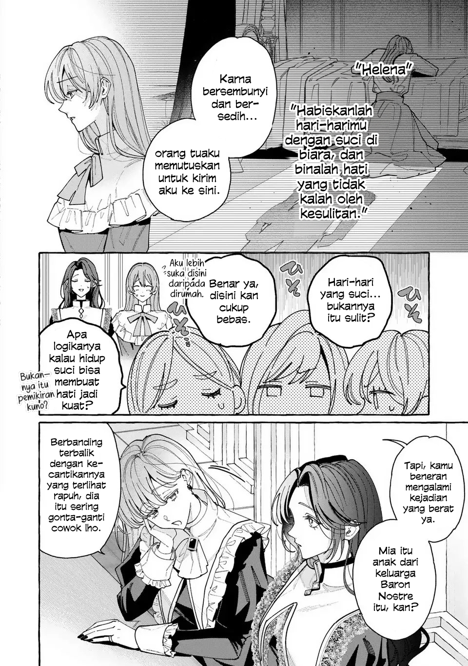 Welcome to the Convent, This Is a Paradise for Exiled Women Chapter 1 - halaman 16