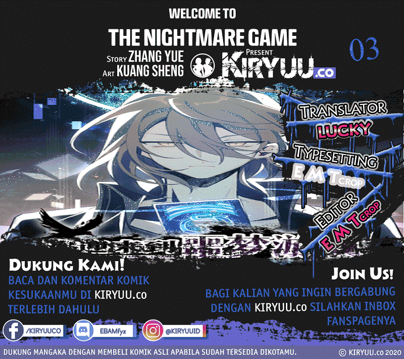 Welcome to the Nightmare Game Chapter 3 - halaman 1