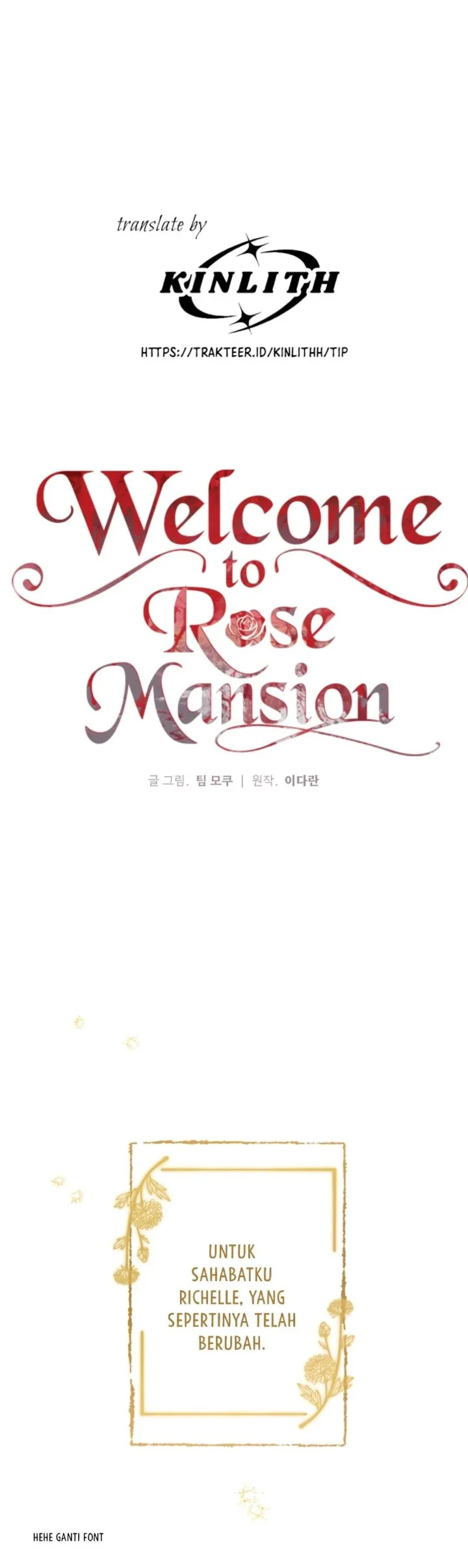 Welcome to the Rose Mansion Chapter 25 - halaman 42