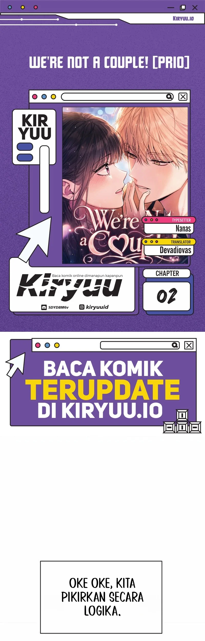 We're Not a Couple! Chapter 2 - halaman 2