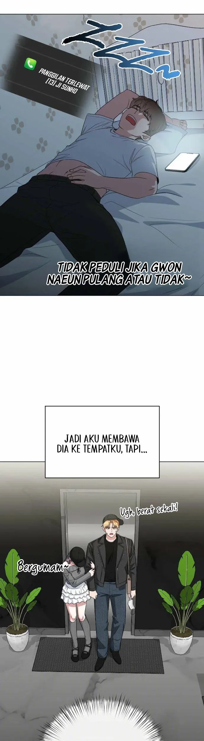 We're Not a Couple! Chapter 5 - halaman 8