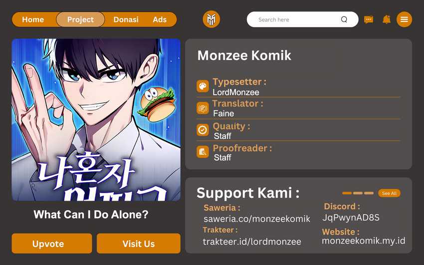What Can I Do Alone? Chapter 12 - halaman 1