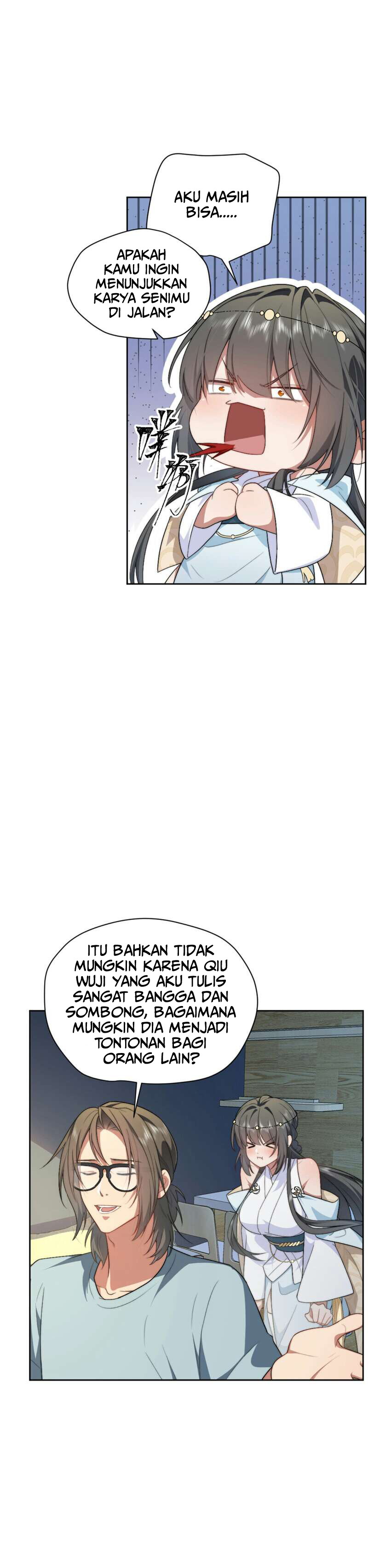 What Do You Do If the Heroine Escapes From Your Novel Chapter 10 - halaman 11