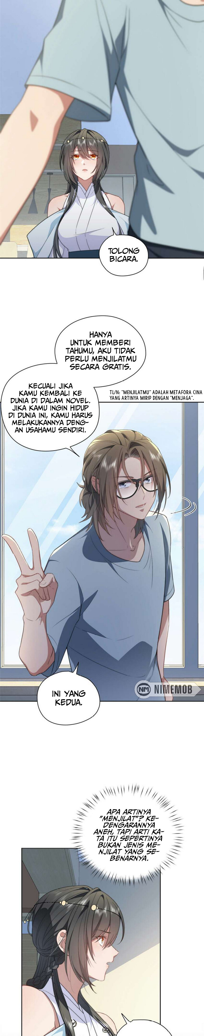 What Do You Do If the Heroine Escapes From Your Novel Chapter 10 - halaman 20