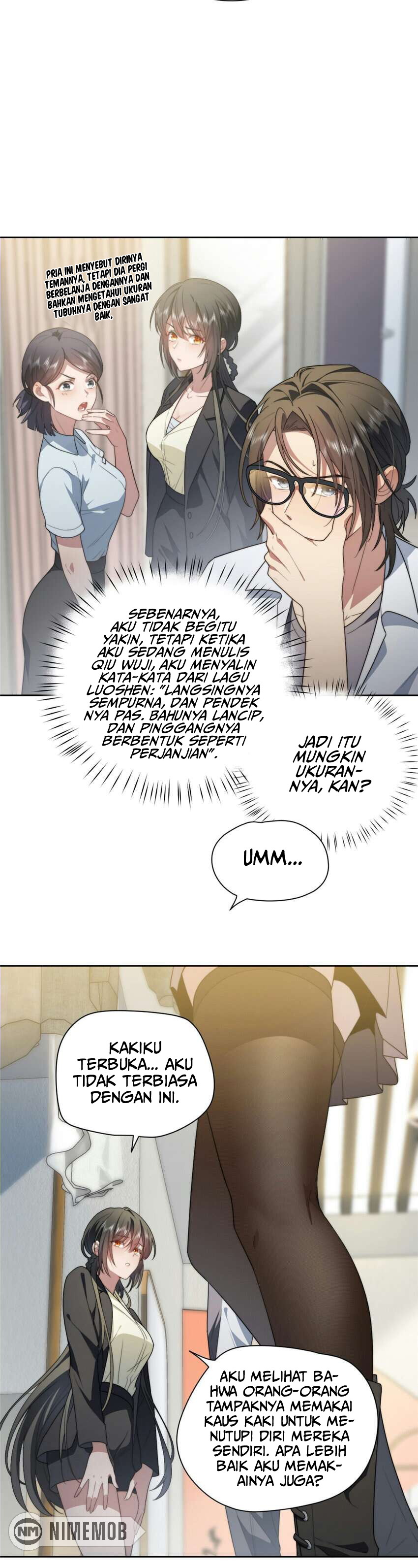 What Do You Do If the Heroine Escapes From Your Novel Chapter 11 - halaman 15