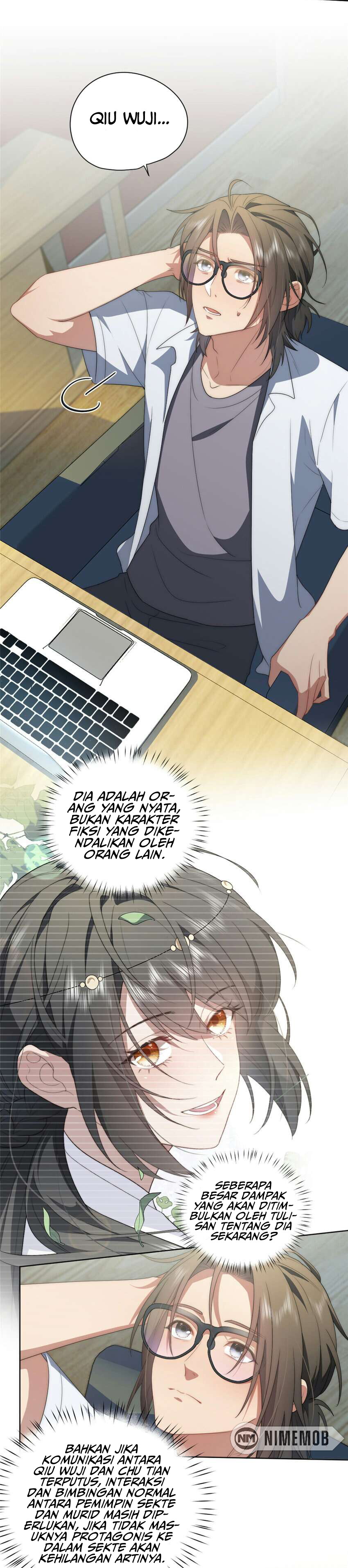 What Do You Do If the Heroine Escapes From Your Novel Chapter 13 - halaman 6