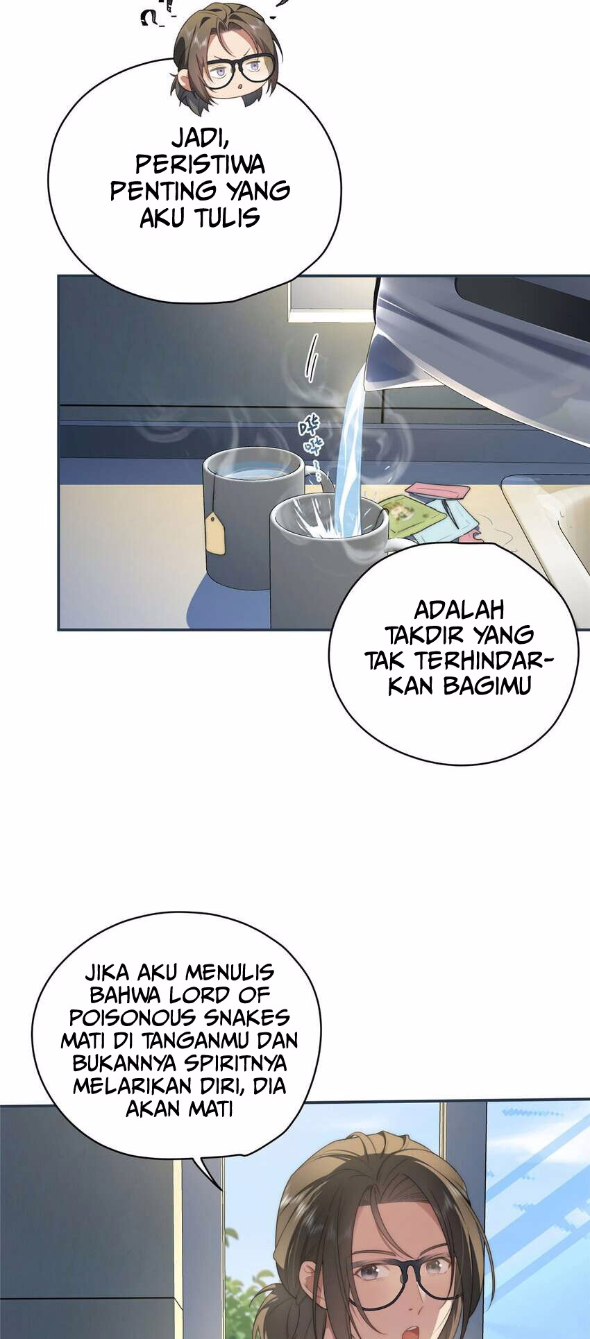 What Do You Do If the Heroine Escapes From Your Novel Chapter 18 - halaman 11