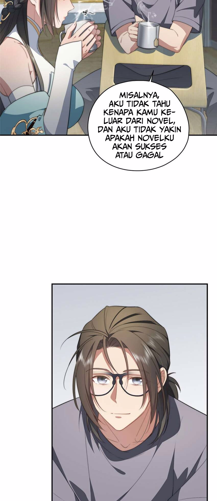 What Do You Do If the Heroine Escapes From Your Novel Chapter 18 - halaman 15