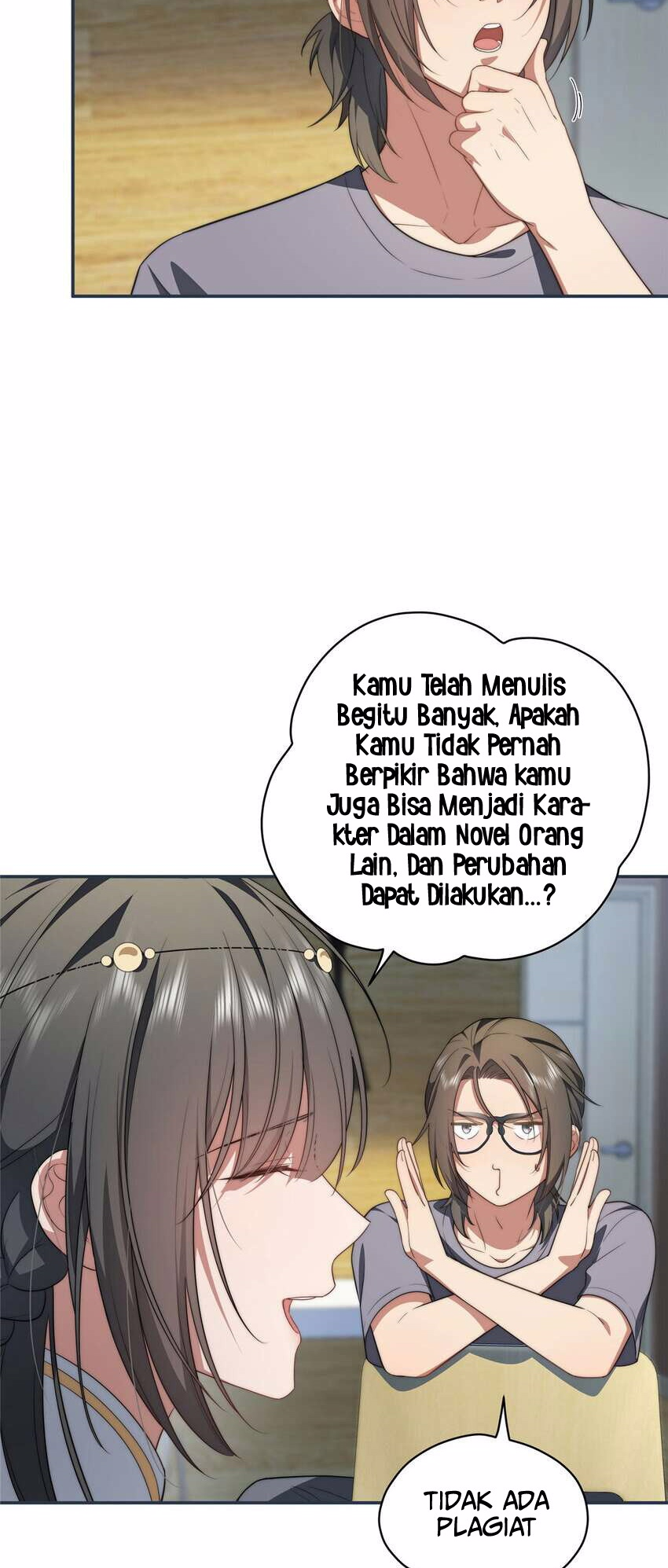 What Do You Do If the Heroine Escapes From Your Novel Chapter 18 - halaman 21
