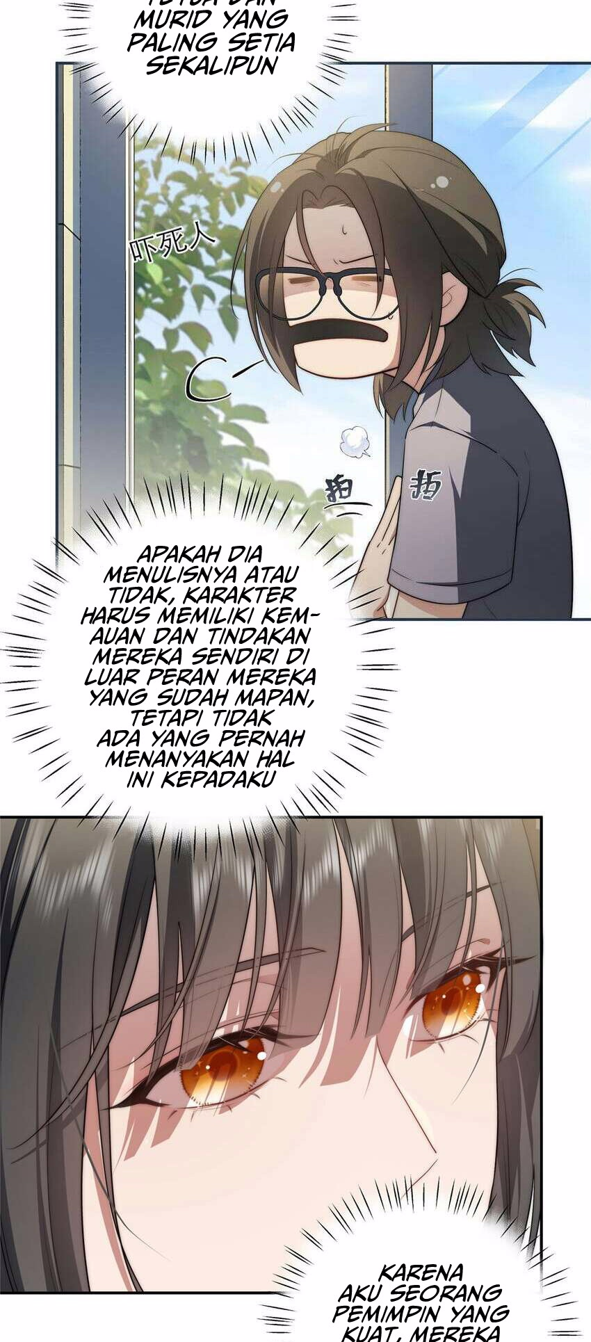 What Do You Do If the Heroine Escapes From Your Novel Chapter 18 - halaman 8