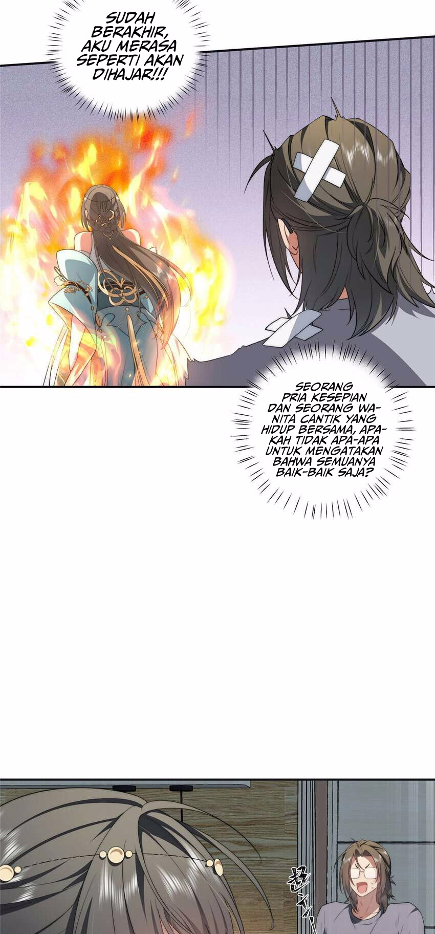 What Do You Do If the Heroine Escapes From Your Novel Chapter 19 - halaman 9
