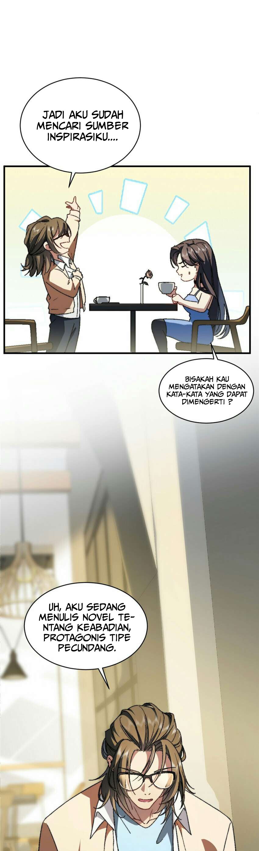 What Do You Do If the Heroine Escapes From Your Novel Chapter 2 - halaman 7